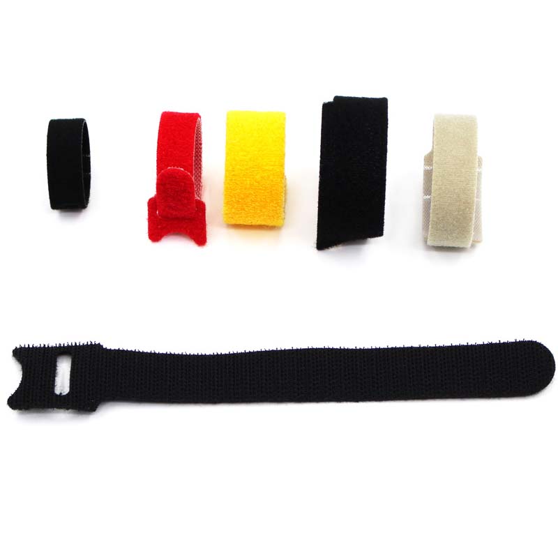 Nylon Hook Loop Cable Strap Webbing